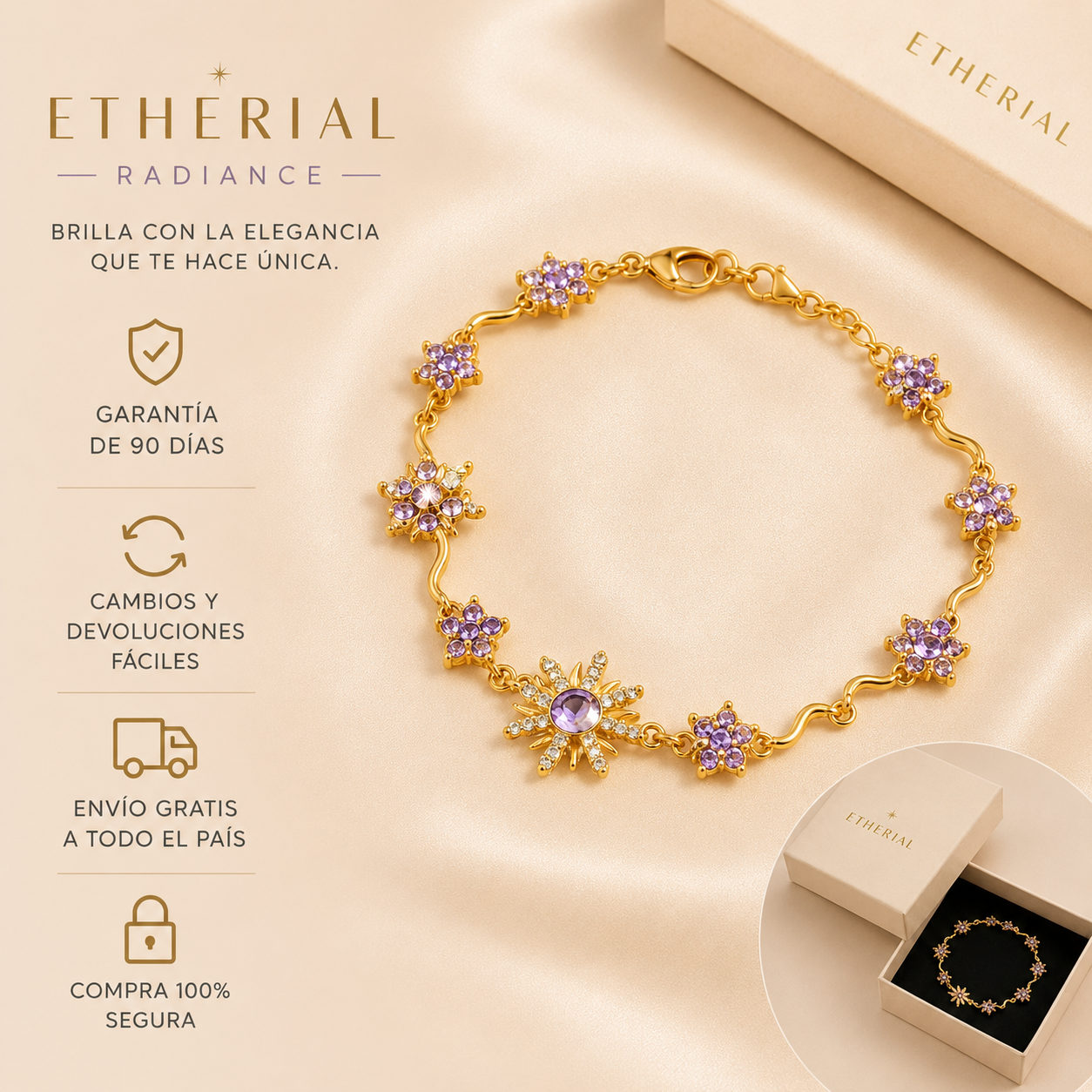 Etherial™  Colección Pulseras de Princesas